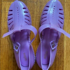 MELISSA Fisherman Jelly Sandals | Worn Once | Lilac Purple 10